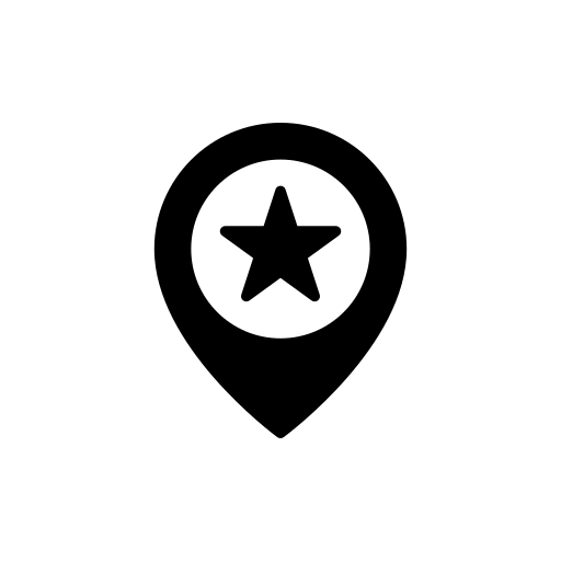 Ikon - skilt med stjerne